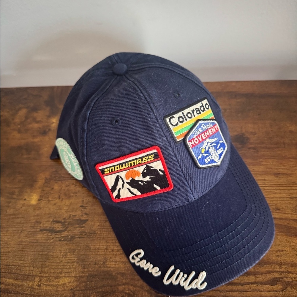 American Needle Navy Cap with Colorado Patches